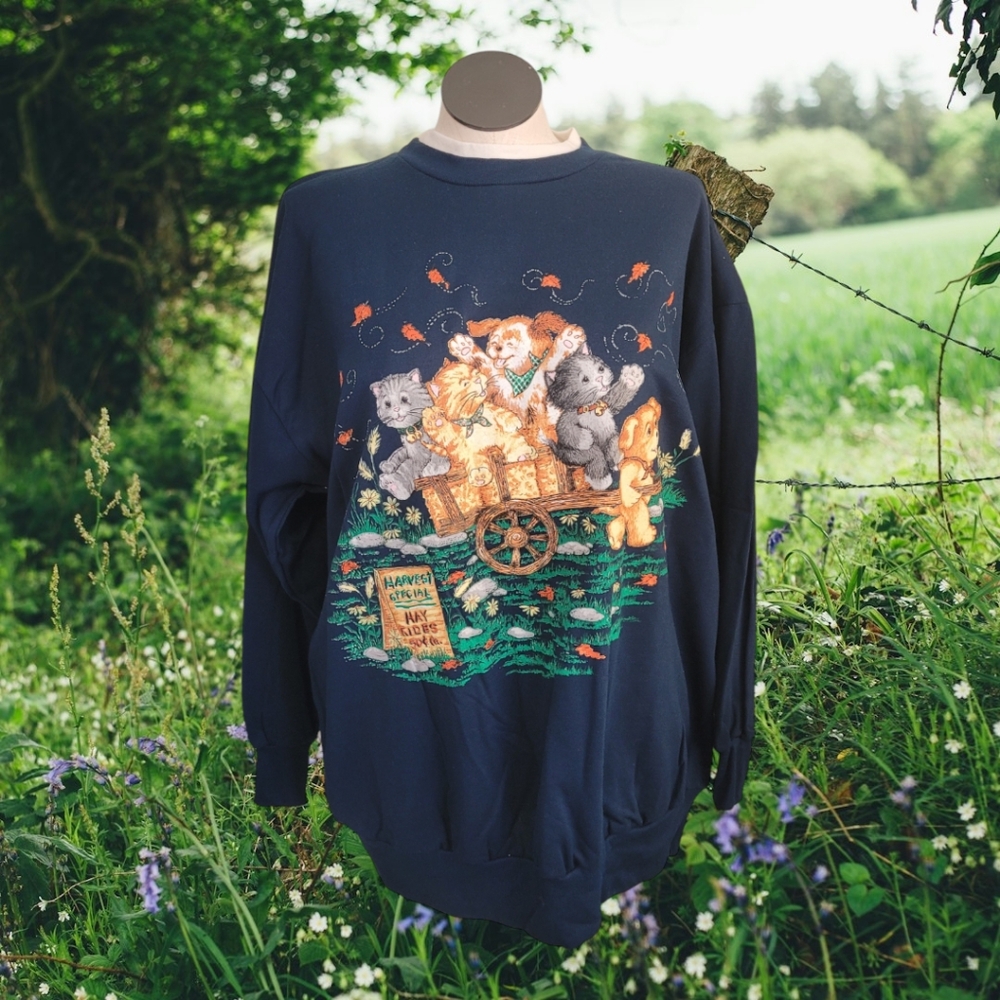 Vintage 90s Maternity Sweatshirt Deadstock